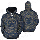 Sun Face With Stars Medallion Ornament SDN-1071 Hoodie & Zip Hoodie