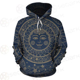 Sun Face With Stars Medallion Ornament SDN-1071 Hoodie & Zip Hoodie
