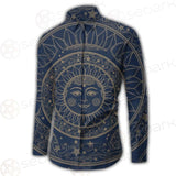 Sun Face With Stars Medallion Ornament SDN-1071 Shirt Allover