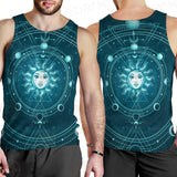 Phases Of The Moon SDN-1072 Men Tank-tops
