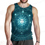 Phases Of The Moon SDN-1072 Men Tank-tops