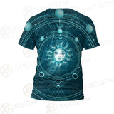 Phases Of The Moon SDN-1072 Unisex T-shirt