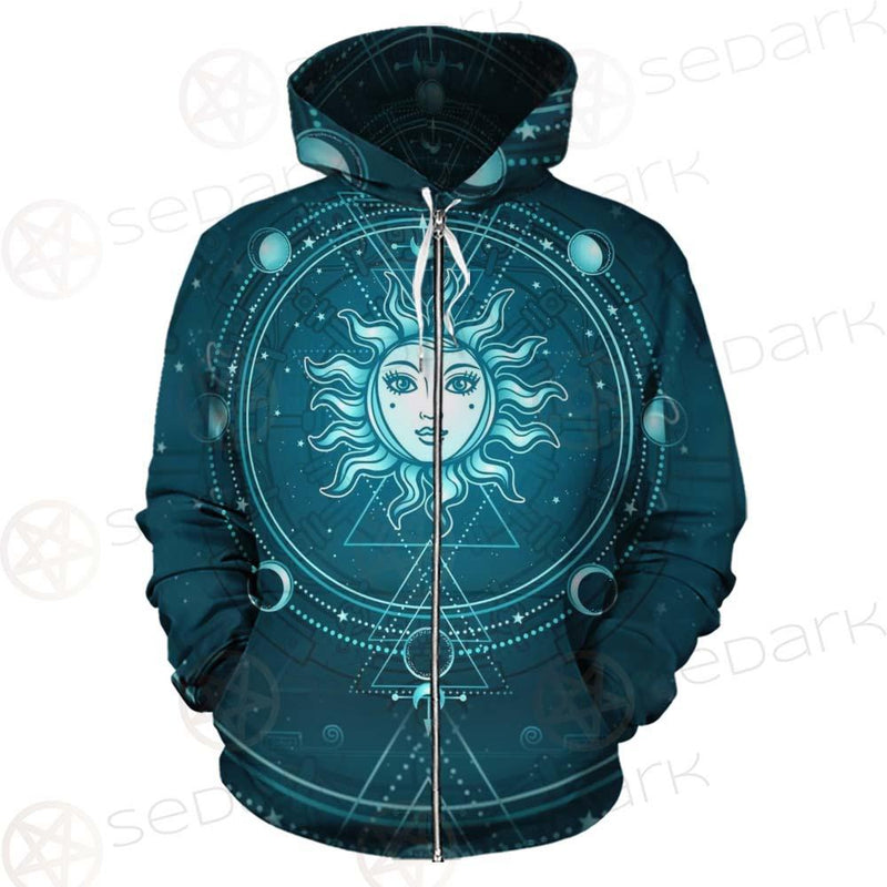 Phases Of The Moon SDN-1072 Hoodie & Zip Hoodie