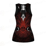 A Moon And A Burning Eye SDN-0173 Hollow Out Tank Top