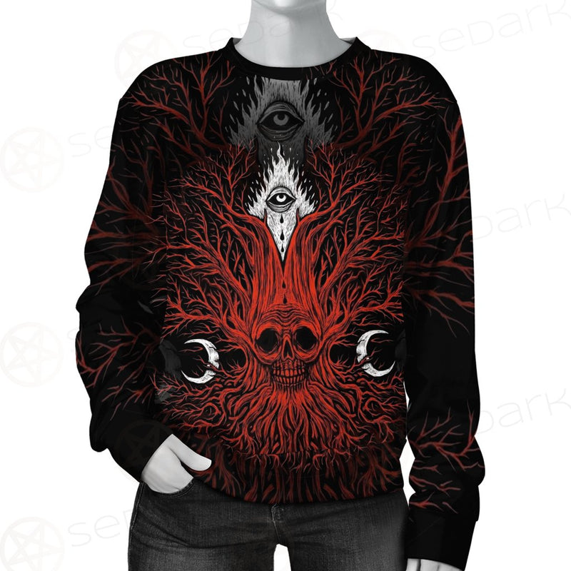 A Moon And A Burning Eye SDN-0173 Unisex Sweatshirt