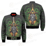 Baphomet Vector Illustration SDN-1074 Bomber Jacket