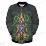 Baphomet Vector Illustration SDN-1074 Button Jacket