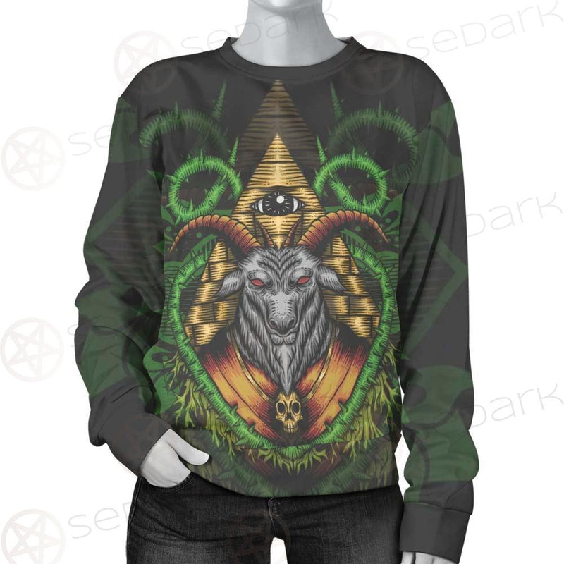 Baphomet Vector Illustration SDN-1074 Unisex Sweatshirt
