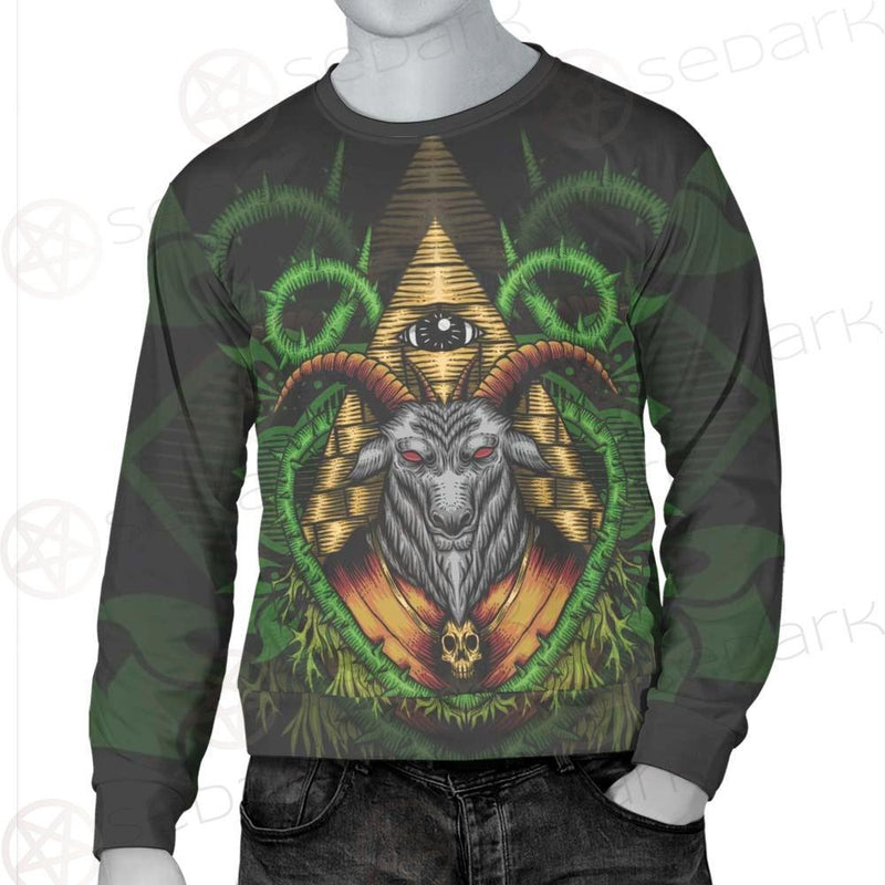 Baphomet Vector Illustration SDN-1074 Unisex Sweatshirt