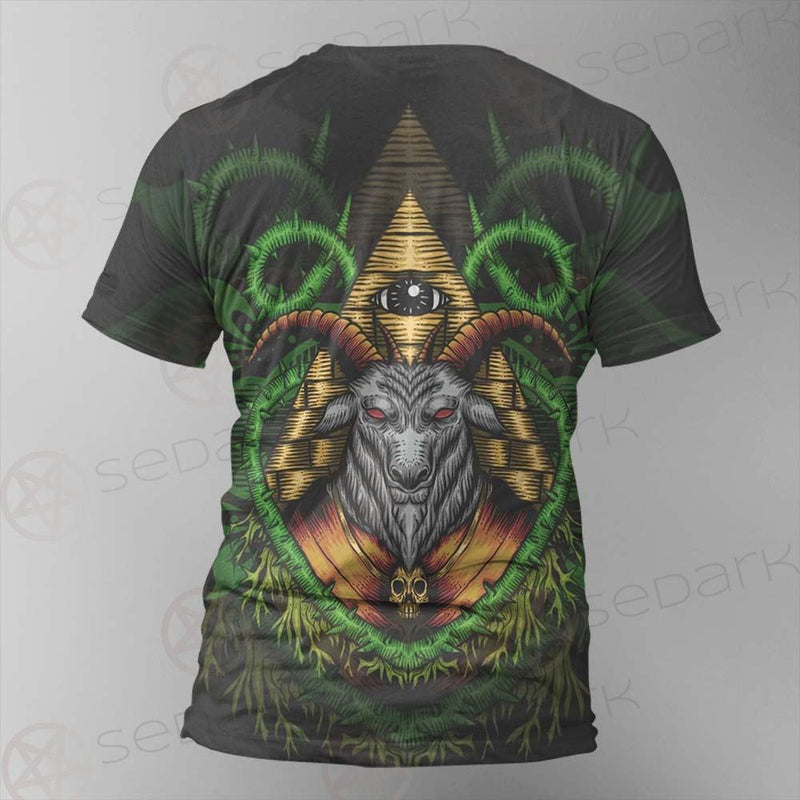 Baphomet Vector Illustration SDN-1074 Unisex T-shirt