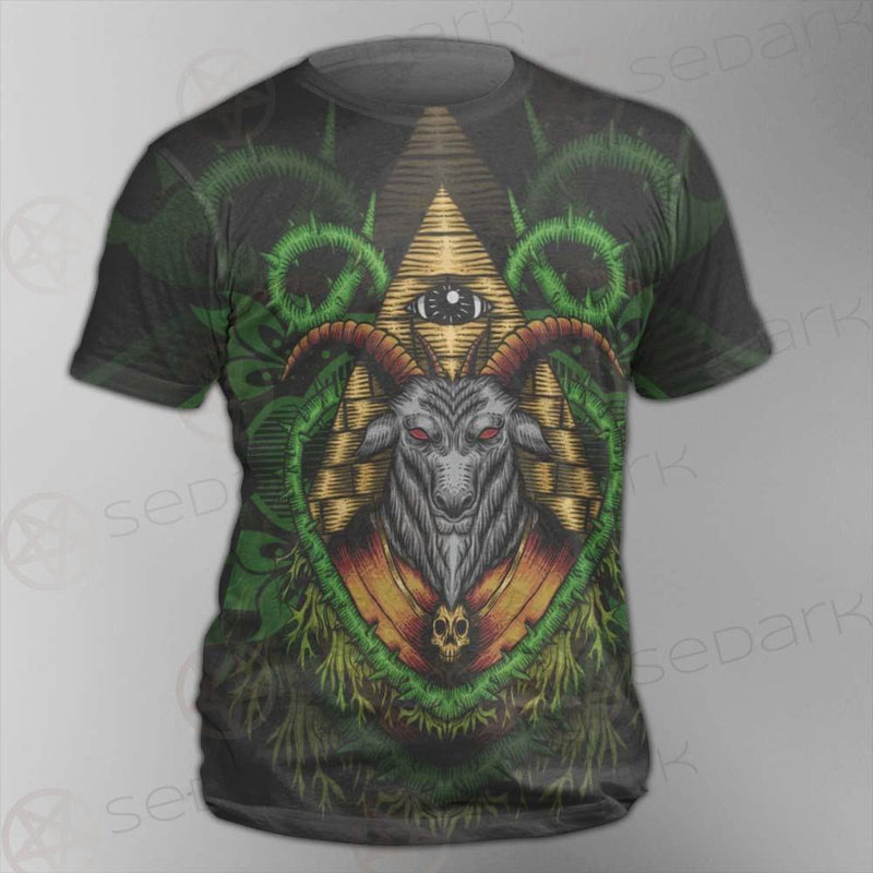 Baphomet Vector Illustration SDN-1074 Unisex T-shirt