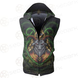 Baphomet Vector Illustration SDN-1074 Zip Sleeveless Hoodie