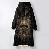 Forest Magic Character Oversized Sherpa Blanket Hoodie