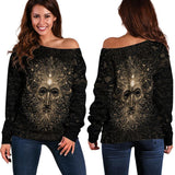 Forest Magic Character Off Shoulder Sweaters