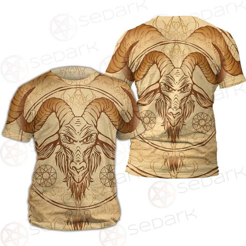 Pentagram Inscribed In A Circle SDN-1076 Unisex T-shirt