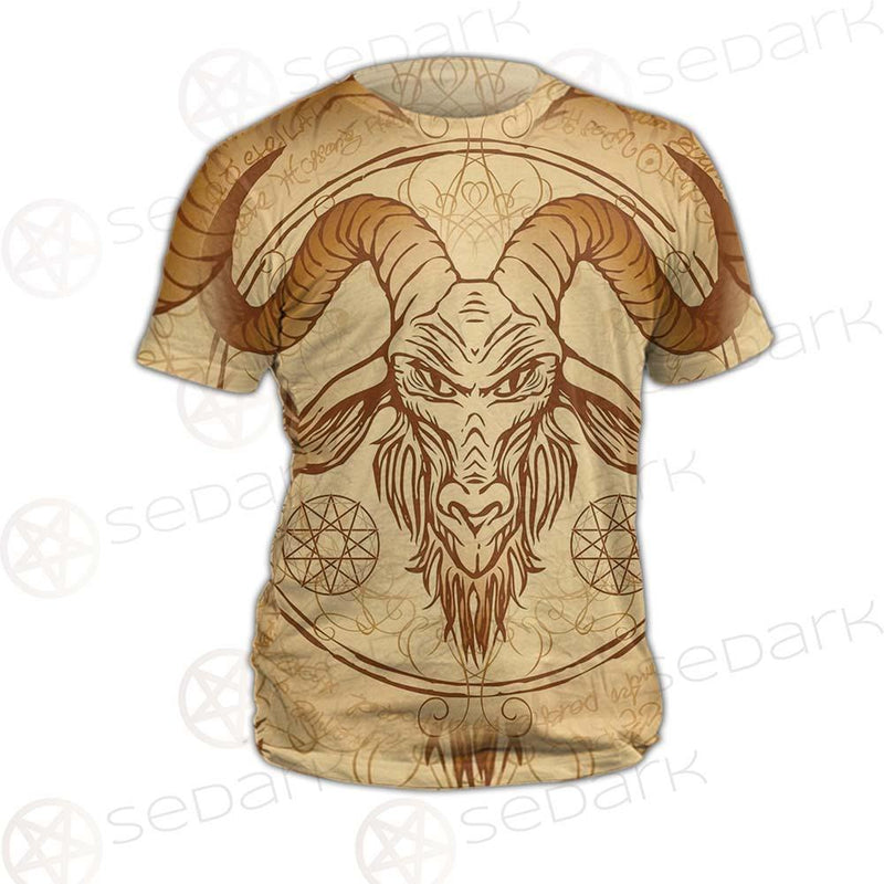 Pentagram Inscribed In A Circle SDN-1076 Unisex T-shirt