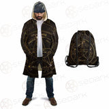 Vector Banner In Retro SDN-1077 Cloak with bag