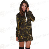 Vector Banner In Retro SDN-1077 Hoodie Dress