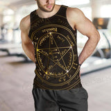 Vector Banner In Retro SDN-1077 Men Tank-tops