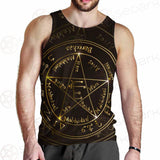 Vector Banner In Retro SDN-1077 Men Tank-tops