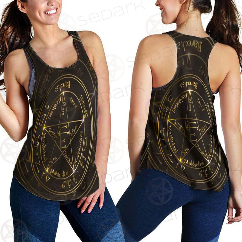 Vector Banner In Retro SDN-1077 Women Tank Top