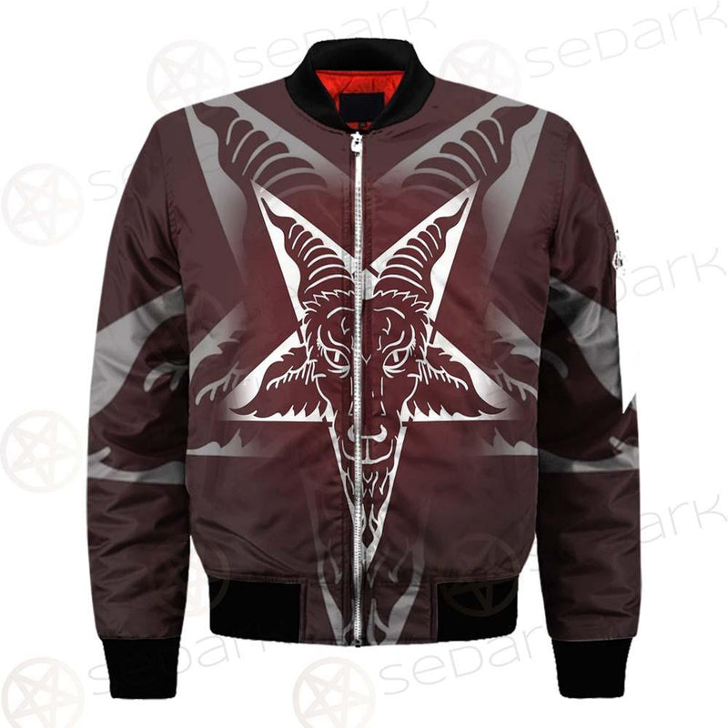 Goat Head On Pentagram SDN-1078 Jacket