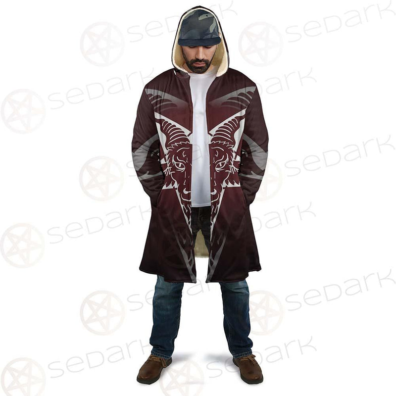 Goat Head On Pentagram SDN-1078 Cloak