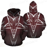 Goat Head On Pentagram SDN-1078 Hoodie & Zip Hoodie