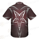Goat Head On Pentagram SDN-1078 Shirt Allover