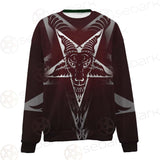 Goat Head On Pentagram SDN-1078 Unisex Sweatshirt