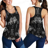 Devils Head With Horns SDN-1079 Women Tank Top