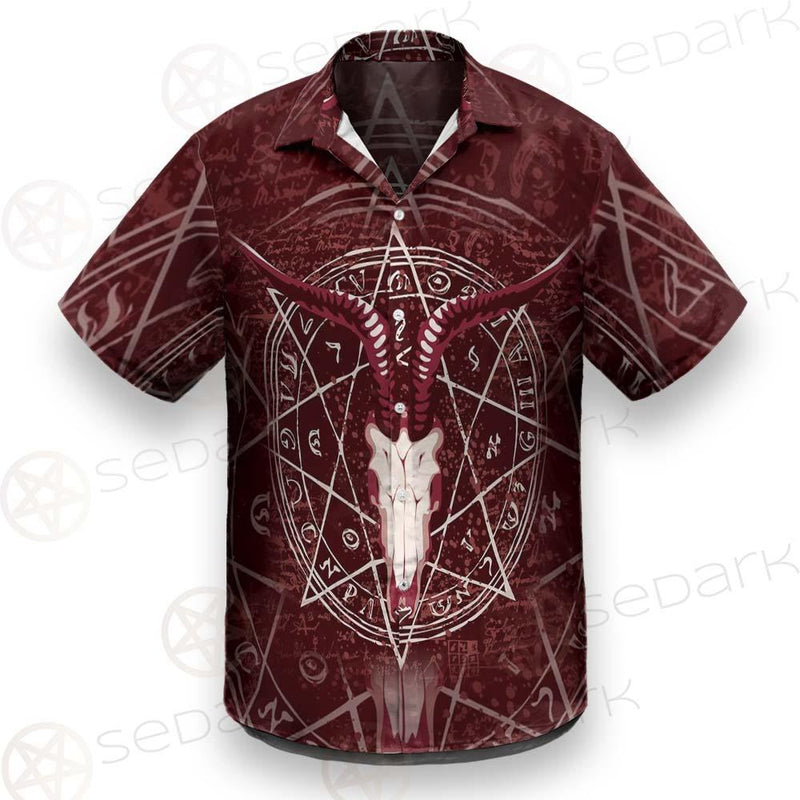 Pentagram With Magical Inscriptions SDN-1080 Shirt Allover