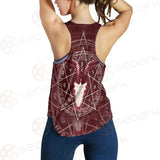 Pentagram With Magical Inscriptions SDN-1080 Women Tank Top