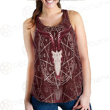 Pentagram With Magical Inscriptions SDN-1080 Women Tank Top