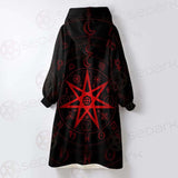 Mystic Wicca Divination SDN-1082 Oversized Sherpa Blanket Hoodie