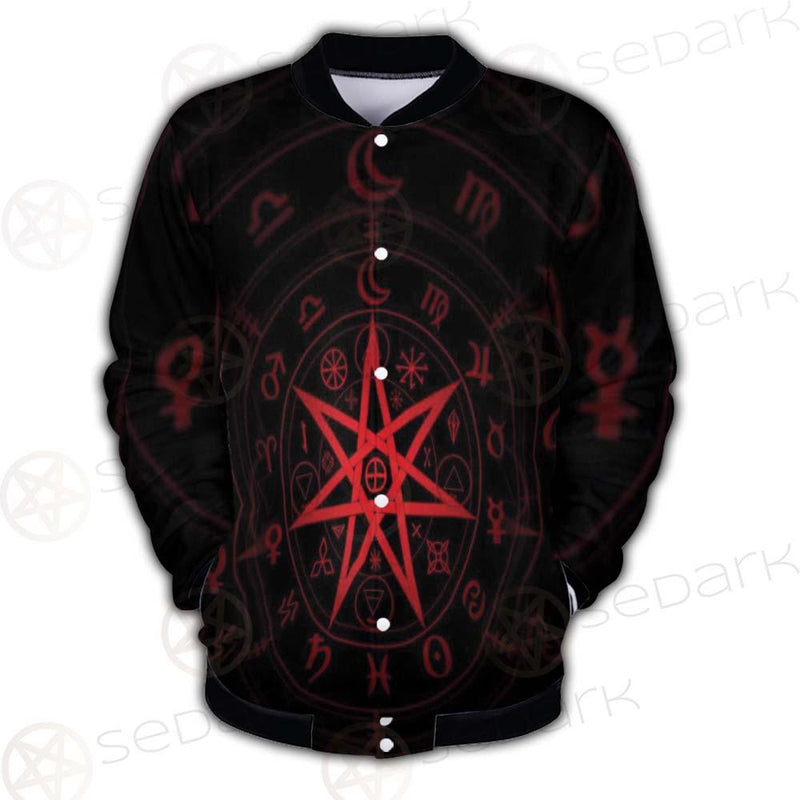 Mystic Wicca Divination SDN-1082 Button Jacket