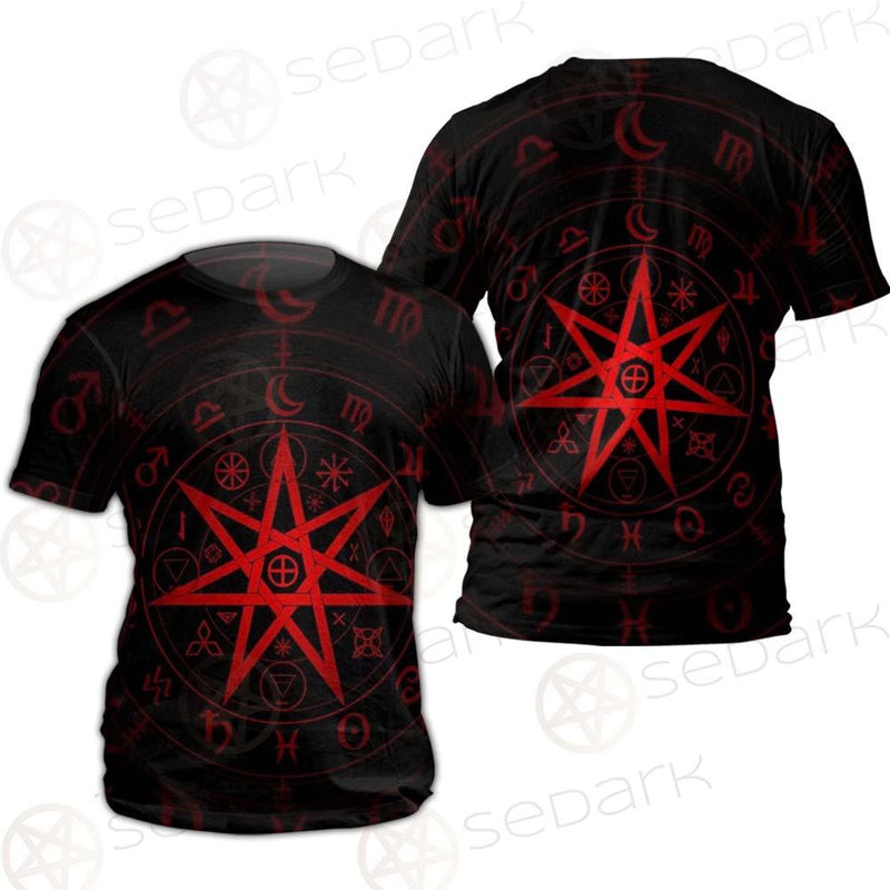 Mystic Wicca Divination SDN-1082 Unisex T-shirt