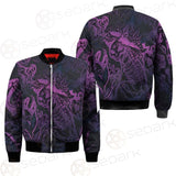 Vector Composition With Mystical Cat Skeleton SDN-1085 Jacket