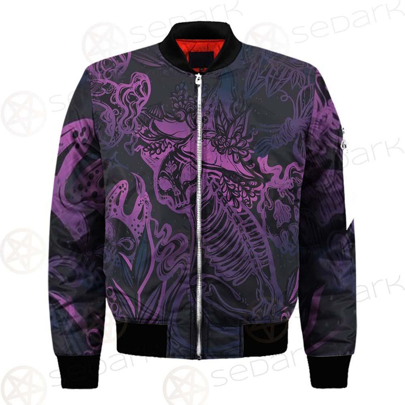 Vector Composition With Mystical Cat Skeleton SDN-1085 Jacket