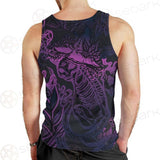 Vector Composition With Mystical Cat Skeleton SDN-1085 Men Tank-tops