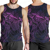 Vector Composition With Mystical Cat Skeleton SDN-1085 Men Tank-tops