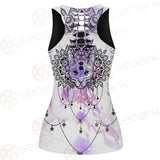 Dreamcatcher With Four Eyed Cat SDN-1086 Women Tank Top