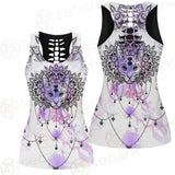 Dreamcatcher With Four Eyed Cat SDN-1086 Women Tank Top