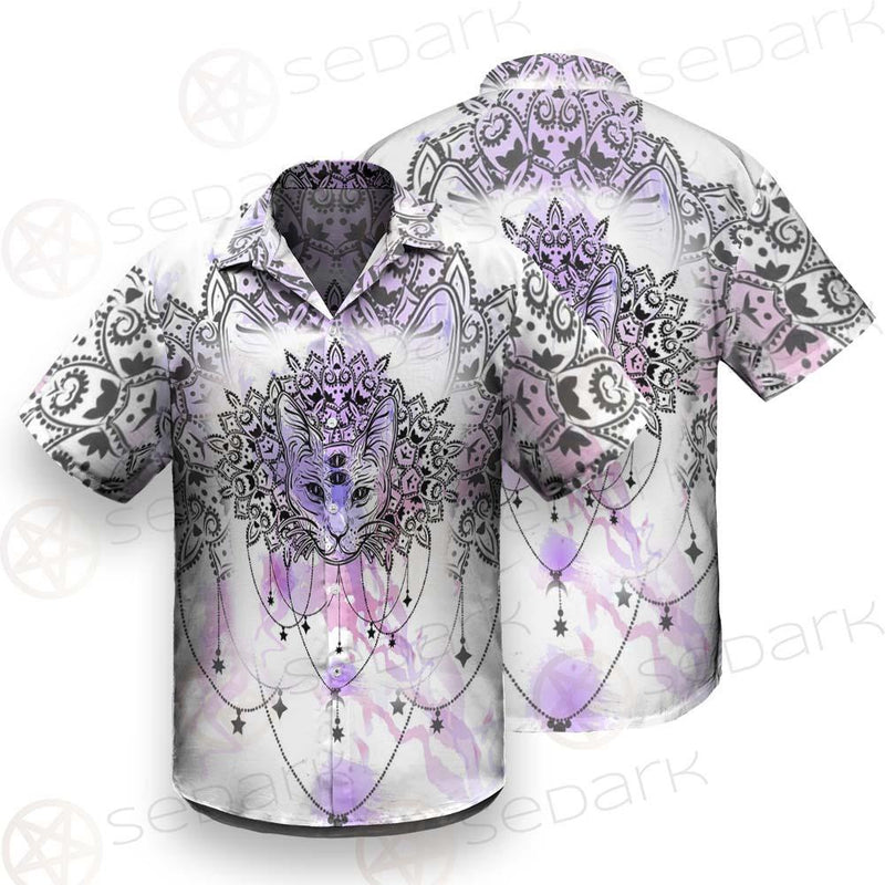 Dreamcatcher With Four Eyed Cat SDN-1086 Shirt Allover