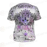 Dreamcatcher With Four Eyed Cat SDN-1086 Unisex T-shirt