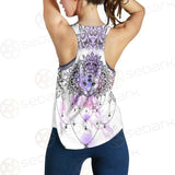 Dreamcatcher With Four Eyed Cat SDN-1086 Women Tank Top