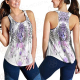 Dreamcatcher With Four Eyed Cat SDN-1086 Women Tank Top