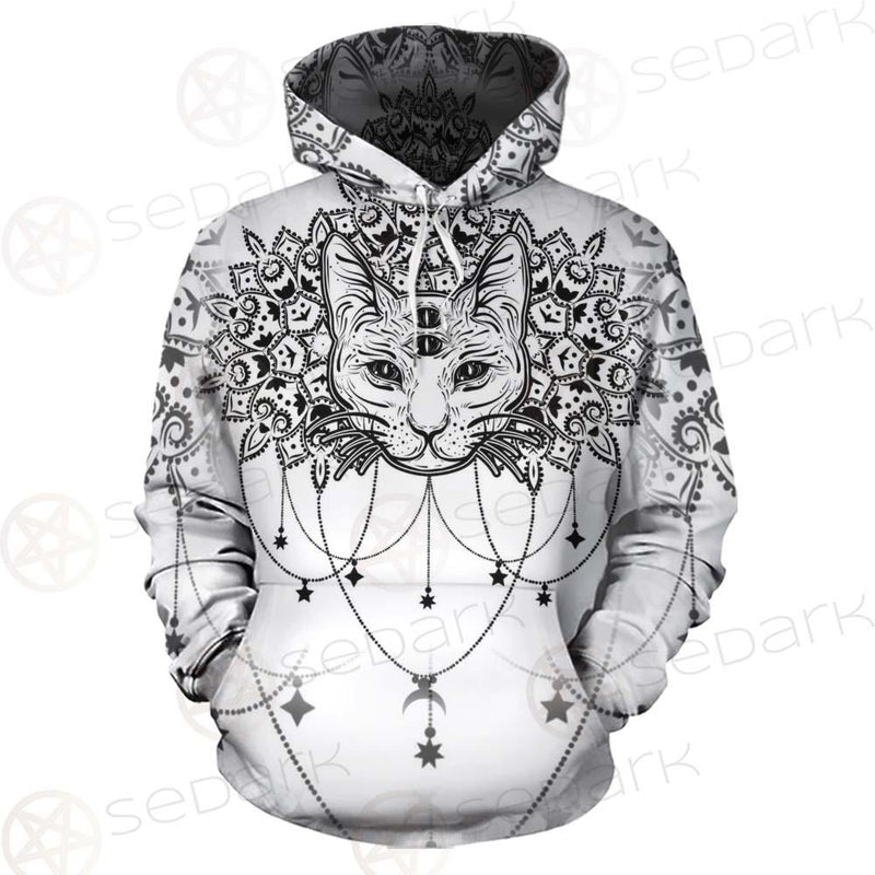Dreamcatcher With Four Eyed Cat SDN-1087 Hoodie & Zip Hoodie