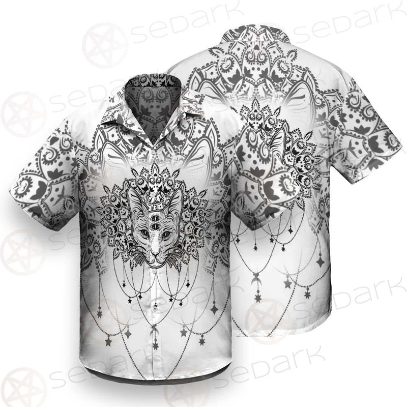 Dreamcatcher With Four Eyed Cat SDN-1087 Shirt Allover
