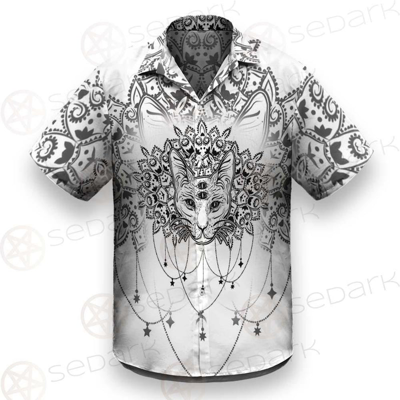 Dreamcatcher With Four Eyed Cat SDN-1087 Shirt Allover